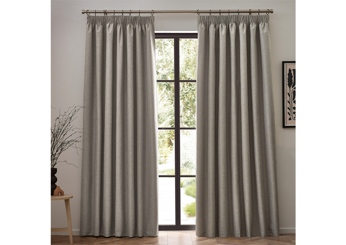 Dawn (Blackout) Pencil Pleat, Linen - Ready Made Curtains - Image 7